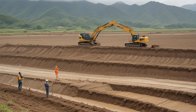 地面平整與排水坡度設算：防止積水與泥濘的核心細節