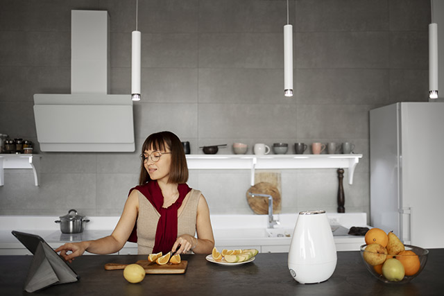 料理用廚房中島：高度80公分至90公分