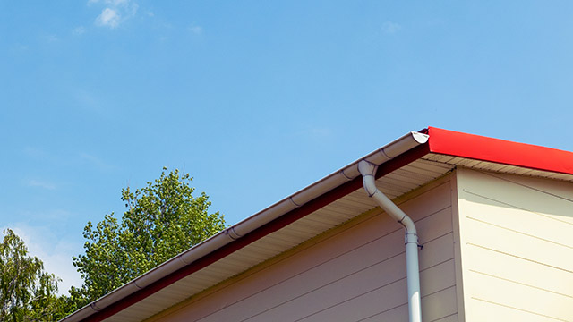 屋簷排水槽吊瓦尾工法