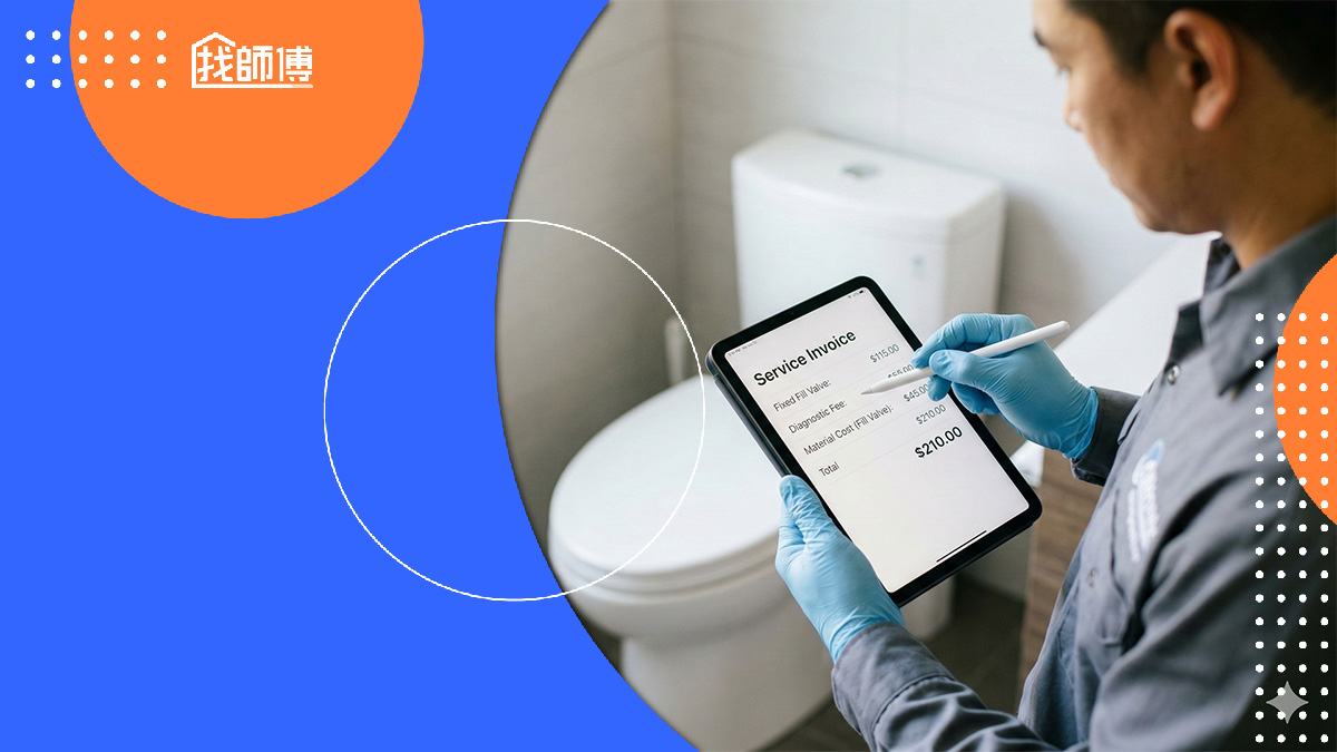 止水皮、進水器更換要多少錢？2026馬桶維修行情報你知！