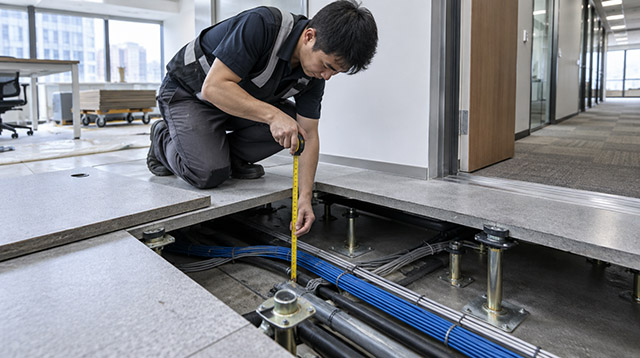 完成高度與地板下可用空間不同，詢價時應以剖面圖確認。